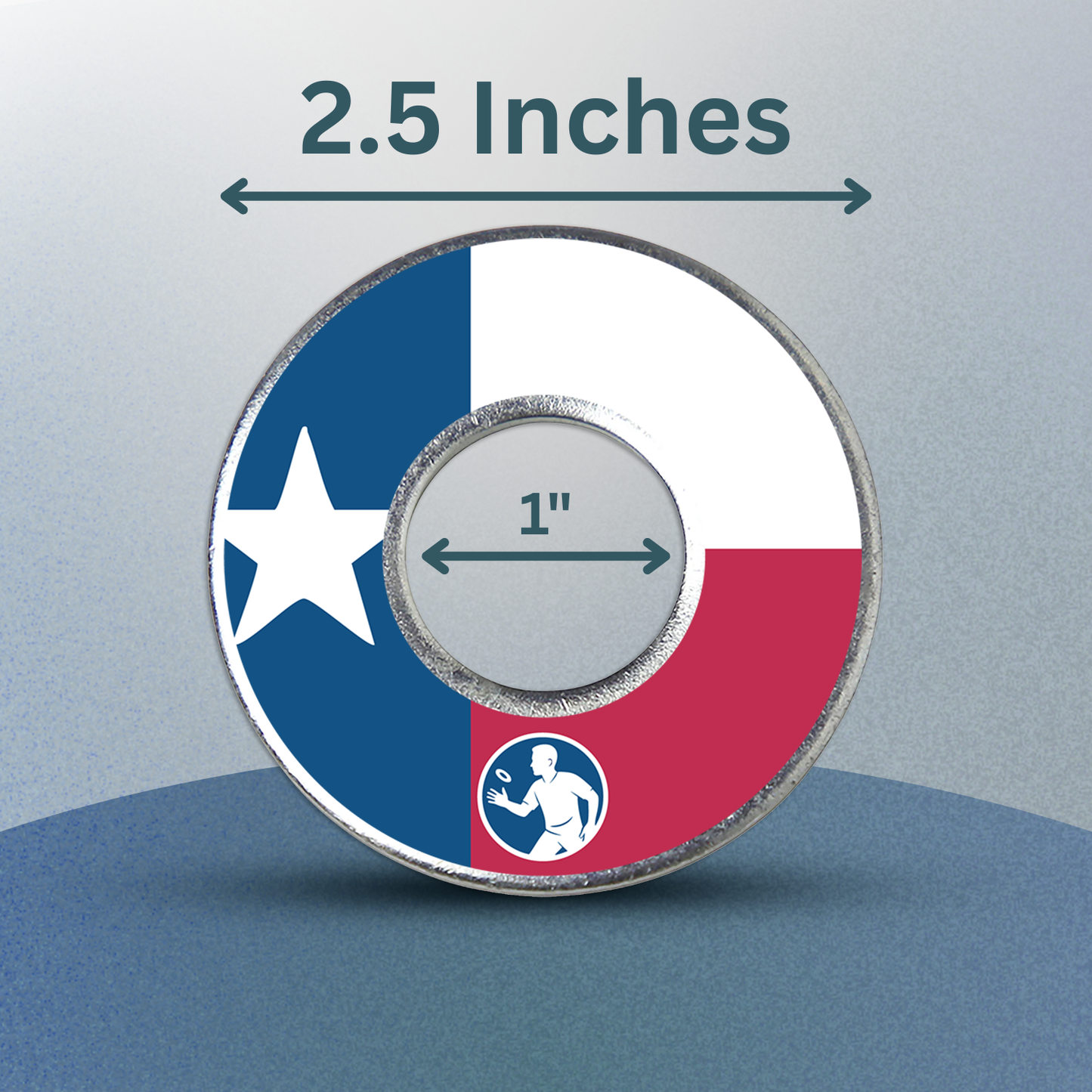 Texas Flag Washers Set