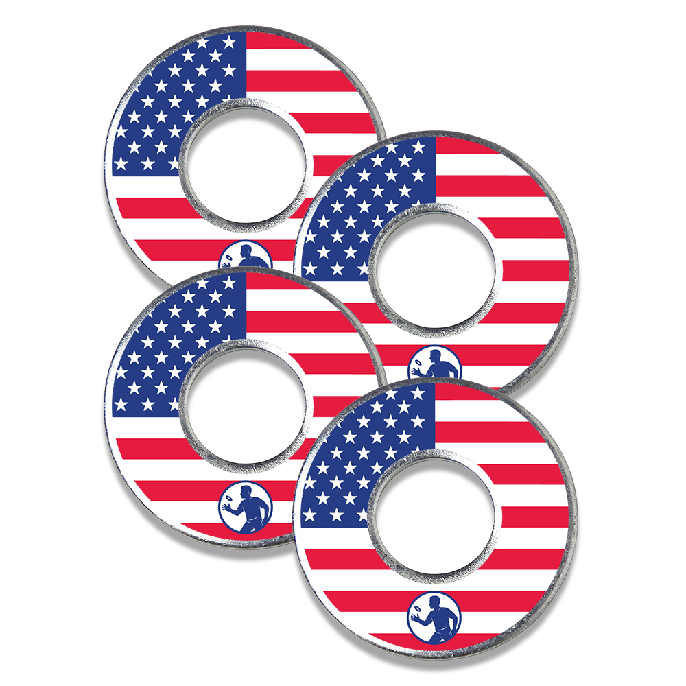 American Flag Washers Set