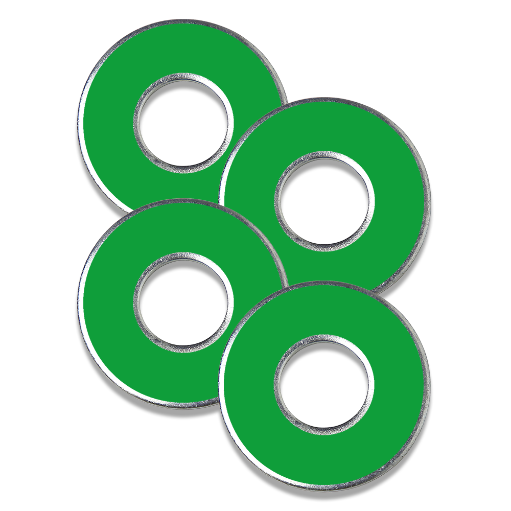 Kelly Green Washers Set