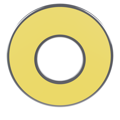 Golden Yellow Washer Toss Game Set
