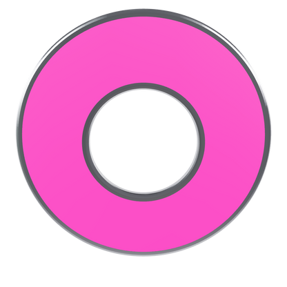 Hot Pink Washer Toss Game Set