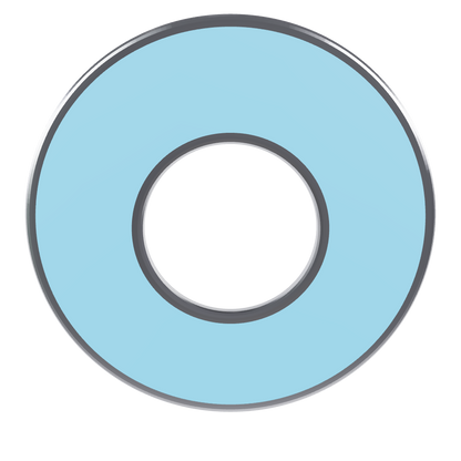 Light Blue Washer Toss Game Set