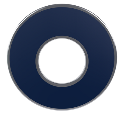 Navy Washer Toss Game Set