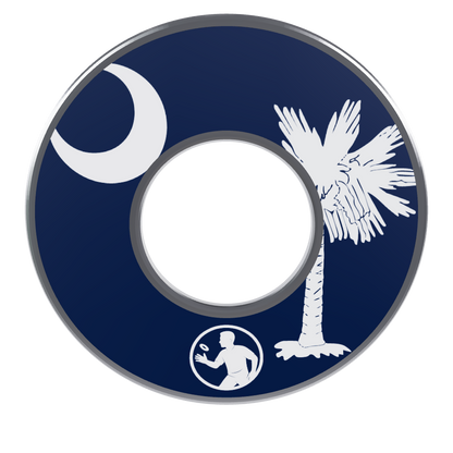 South Carolina Flag Washer Toss Game Set